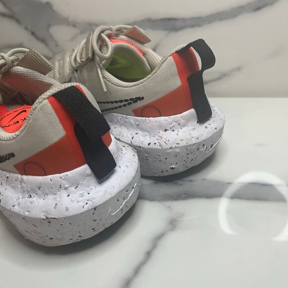 Nike Women's Light Bone Athletic Running Shoes Crater Impact Sneakers Sz 7.5 - Picture 4 of 8